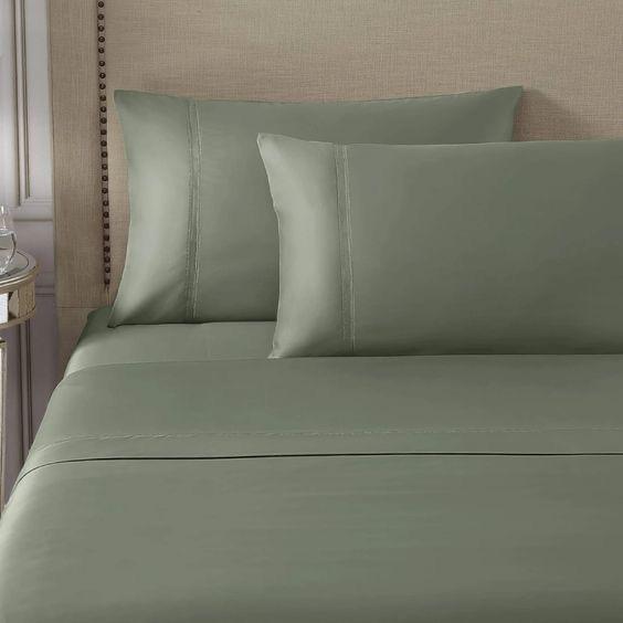 Premium Egyptian Cotton Bedsheet Set – 600 TC